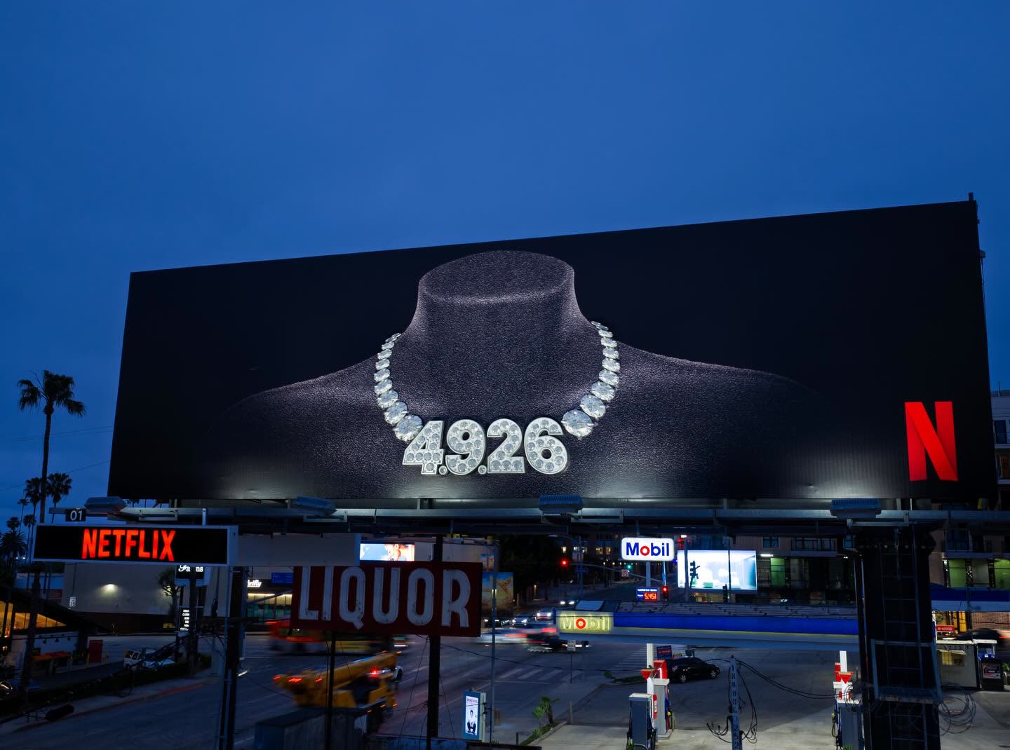 3D billboard in Los Angeles